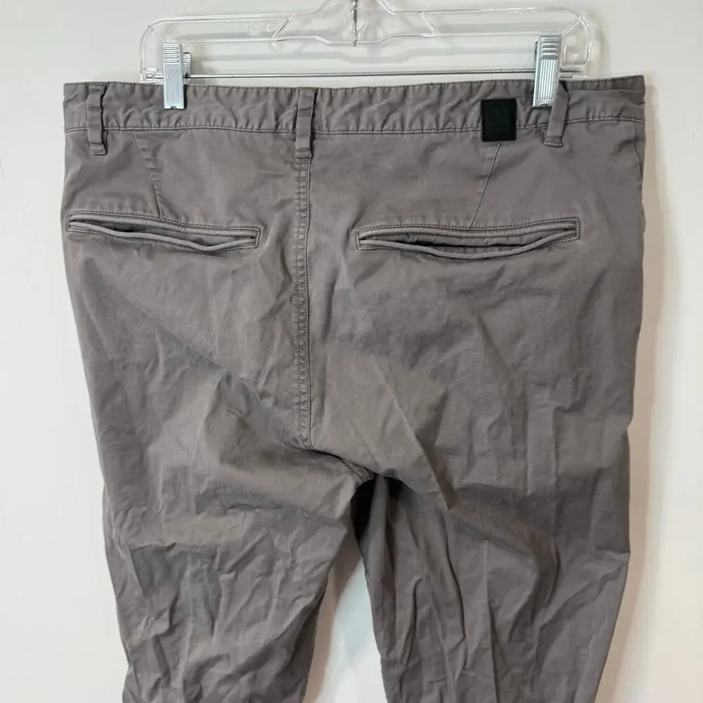 Vuori Men's‎ Collins Chino Pants Cotton Blend Gray 36 Stretch